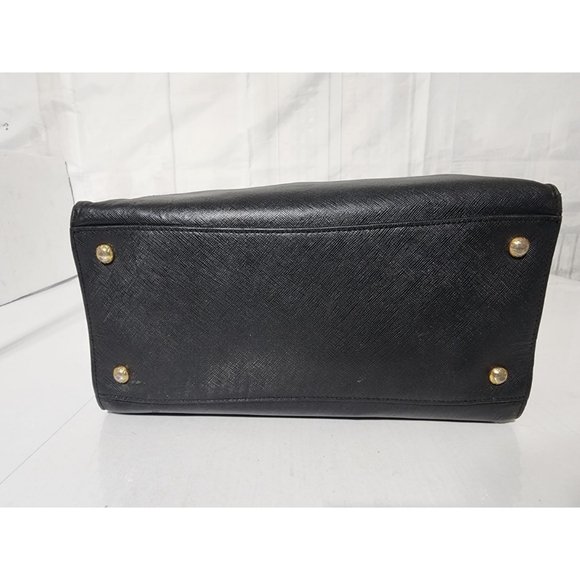 Prada Saffiano Soft Triple Pocket Tote Bag Black - Picture 12 of 16